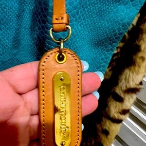 Cynthia Rowley large tote.  Stain in back (picture)